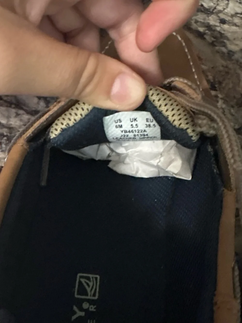 Sperry Men’s Brown Leather Lace-Up Boat Shoes